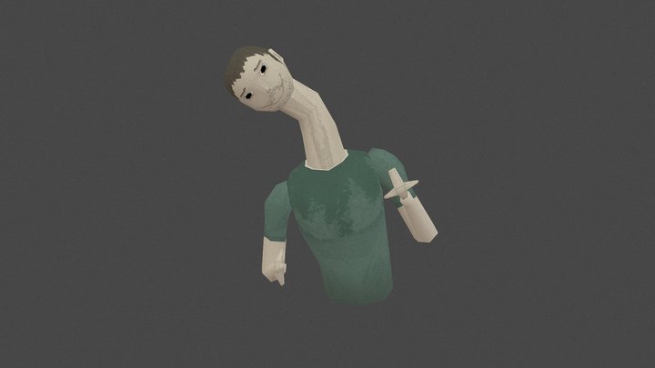 Fantasma - Character from LÍNEA 0 3D Model