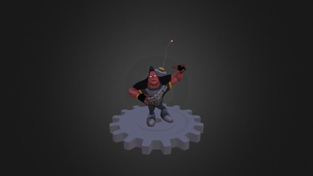 Blarg 3D Model