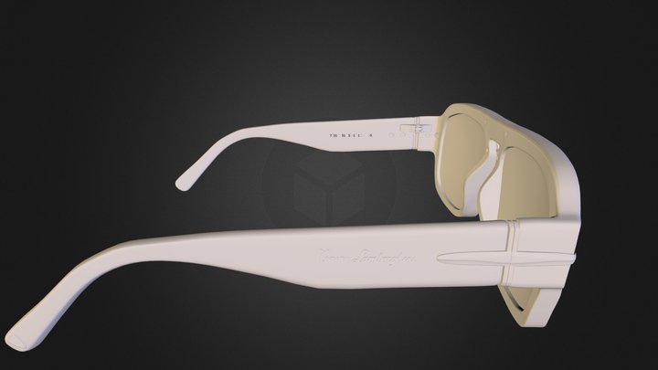 Glasses Lamborghini 3D Model