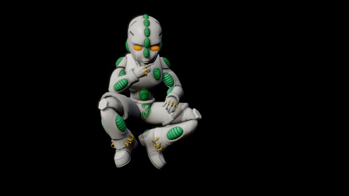 Jojo Echo Act 3 3D Model