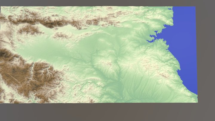 Тракийско-Странджанска област 3D Model
