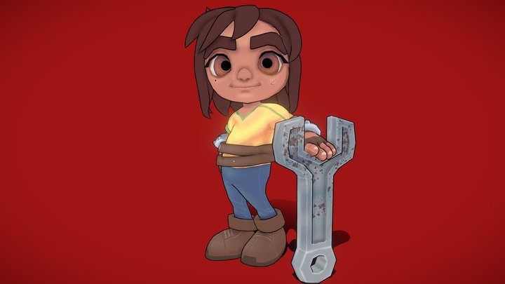 Character Game 3D Model
