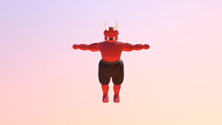 Oni - japanese creature 3D Model