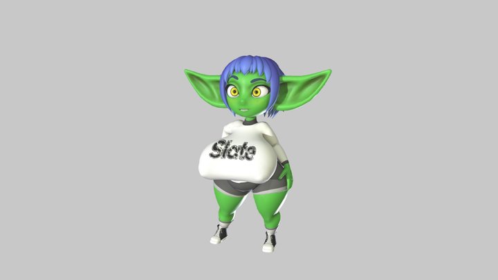 shortstack goblin girl 3D Model
