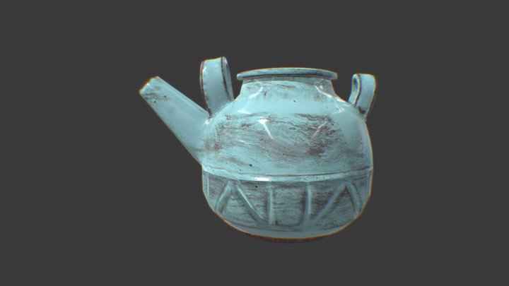 ClayTeapot 3D Model