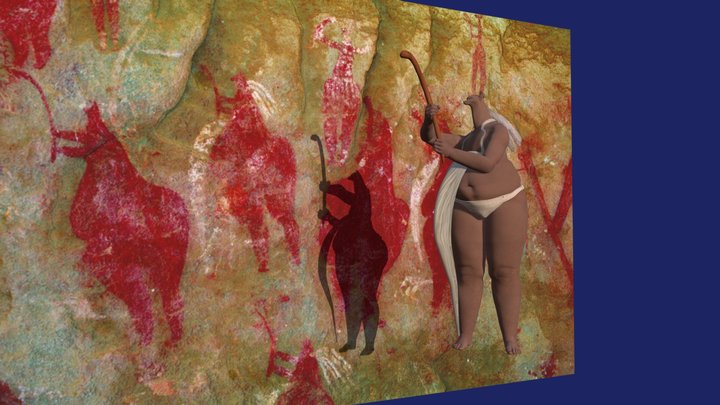 Hohou style, Ennedi Chad 3D Model