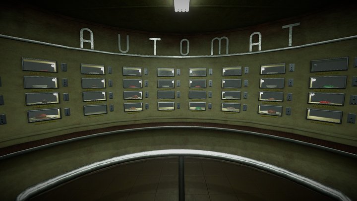 Dark City - Automat Cubemap 3D Model