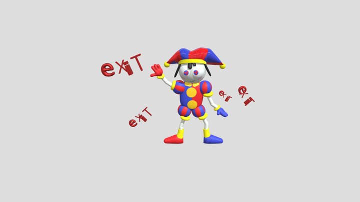 Pomni 3D Model