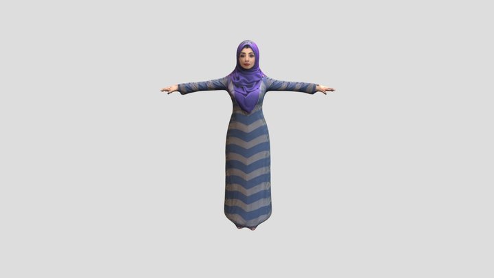 An_arabic_lady_that_w_1128114929_refine 3D Model