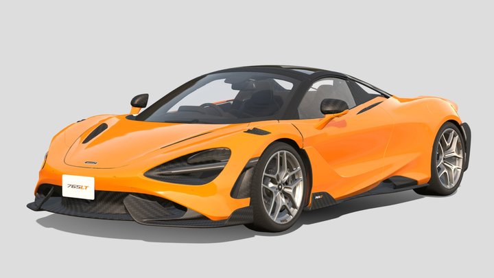 McLaren 765LT Spider – Modelo 3D gratuito STL