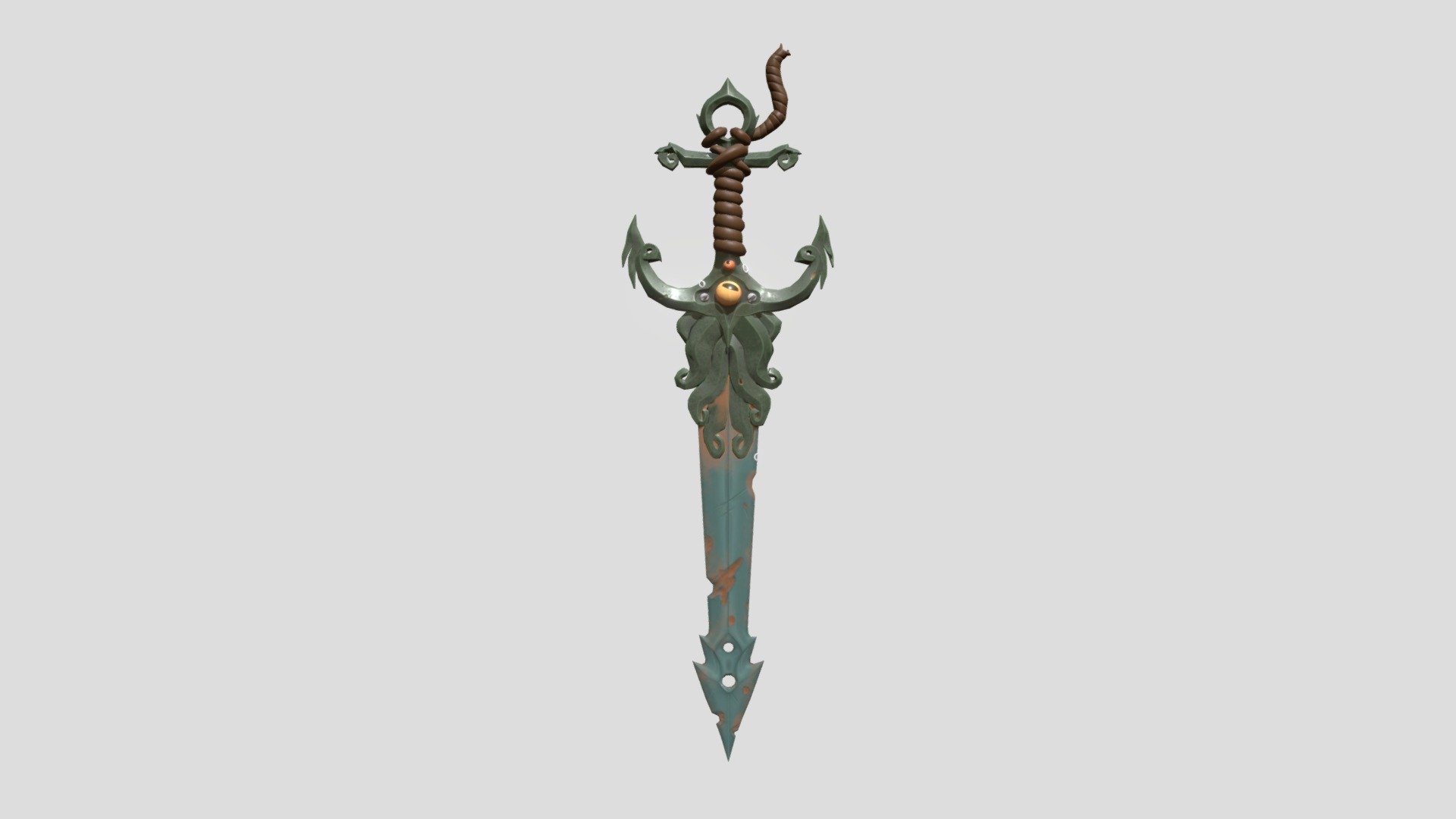 Davy Jones Sword 3d Model By Jeffryimarhiagbe 1425d43 Sketchfab 8794