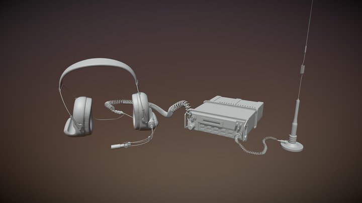 Radio FS 3D Model