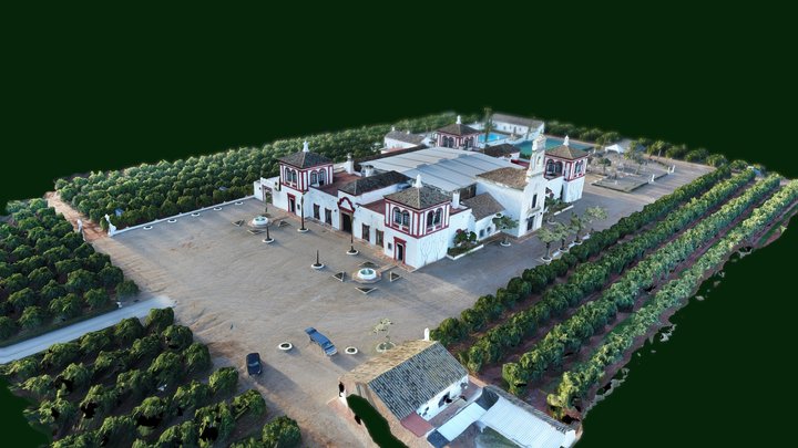 Hacienda Timoteo - Mapping 3D Drone 3D Model