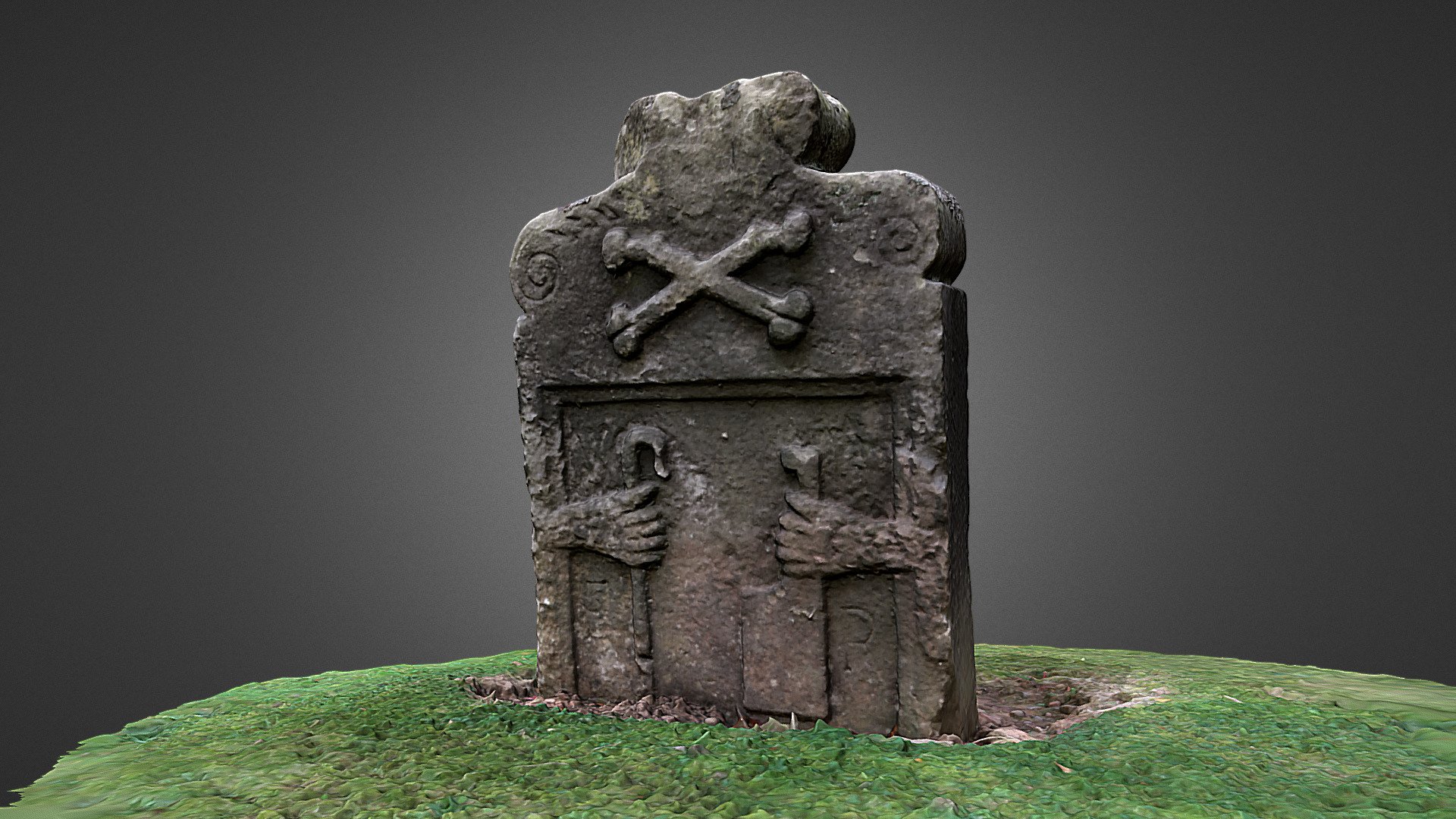 Gravestone at Yester Kirk, Gifford