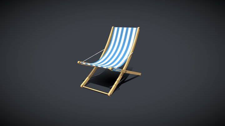 Sun lounger 3D Model