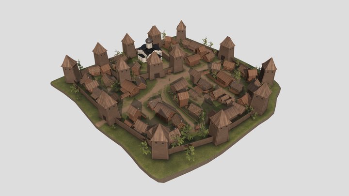 Stronghold 3D Model
