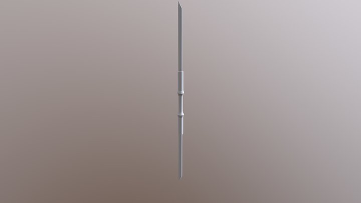 Staff Sword (Incomplete) 3D Model
