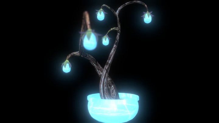 Alien Plant 3D Model