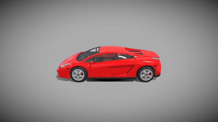 Lamborghini Gallardo 3D Model