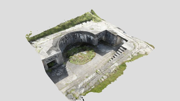 Verne High Angle Battery Portland 3D Model