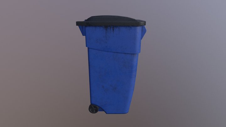 Trashcan 3D Model
