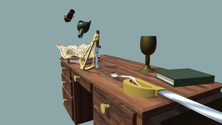 Marble Madness 3D Model
