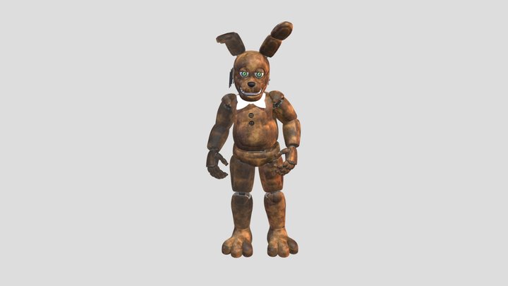 Springbonnie.blend 3D Model
