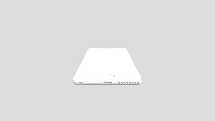 Low-Poly Iphone 3D Model