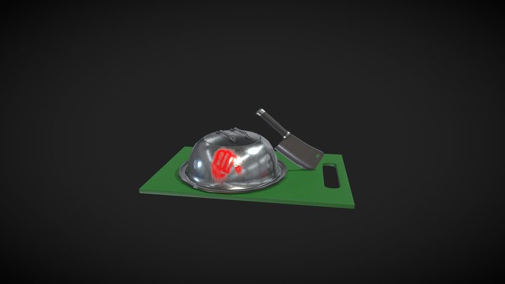 Kitchen Sword and Shield Project 3D Model