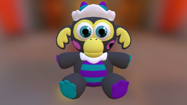 Meggie Plush 3D Model