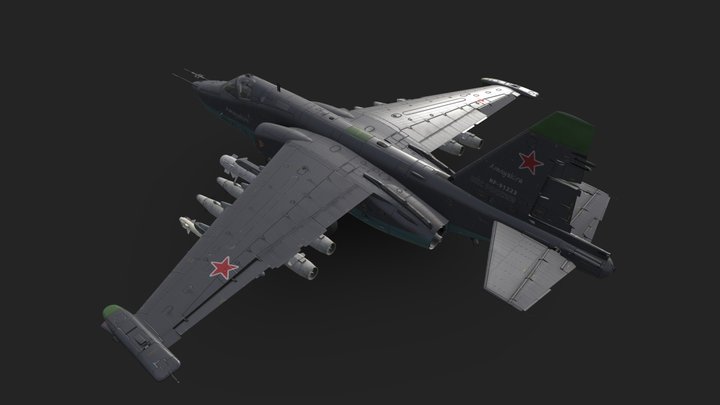 SU25_Amayakira 3D Model