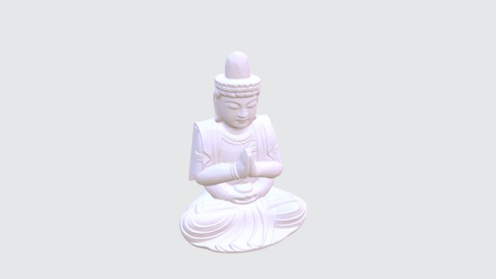 Wood Buddha – Free 3D Model STL