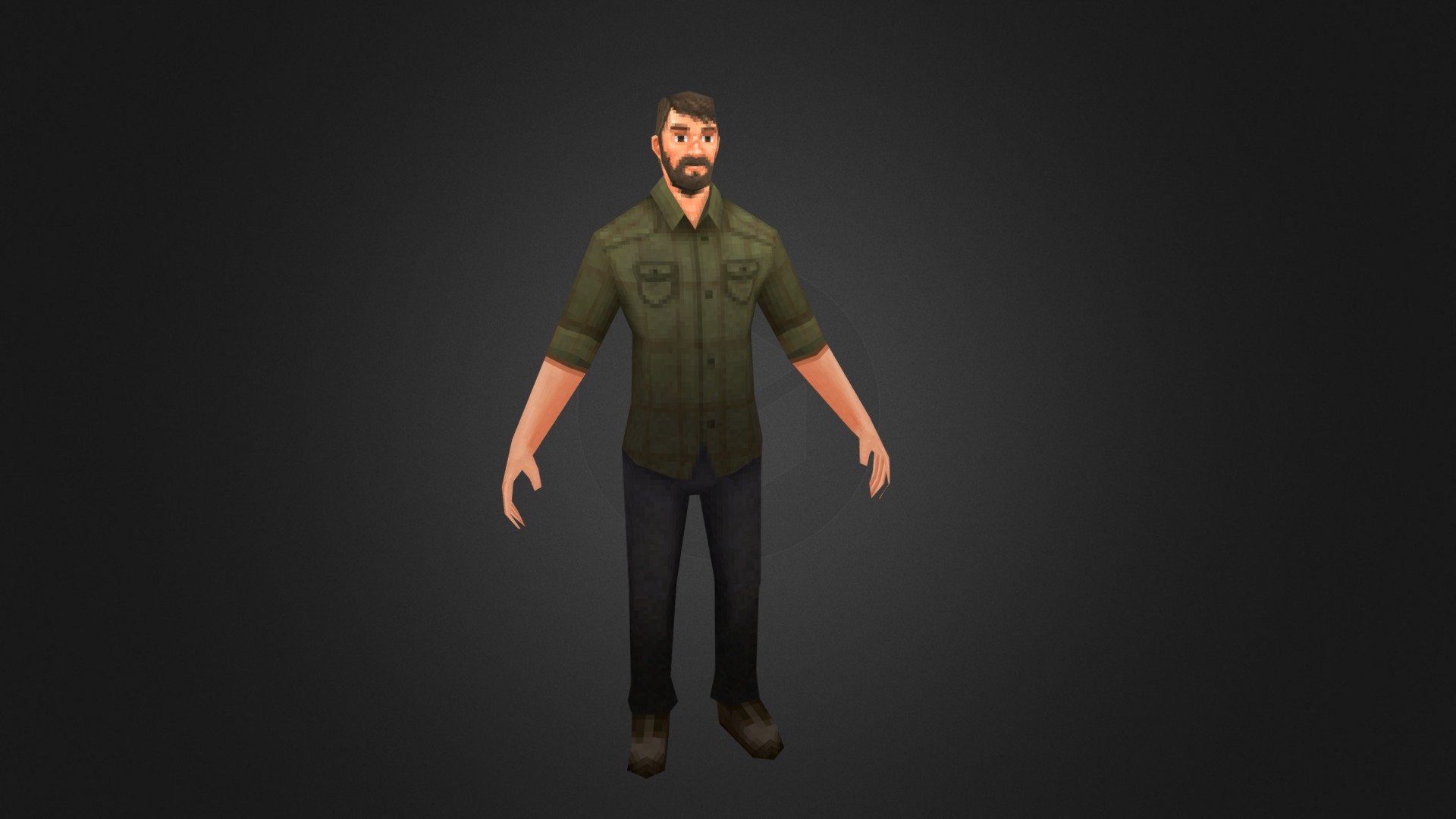 Vg Remix The Last Of Us Joel 3d Model By Haze [142ea32] Sketchfab