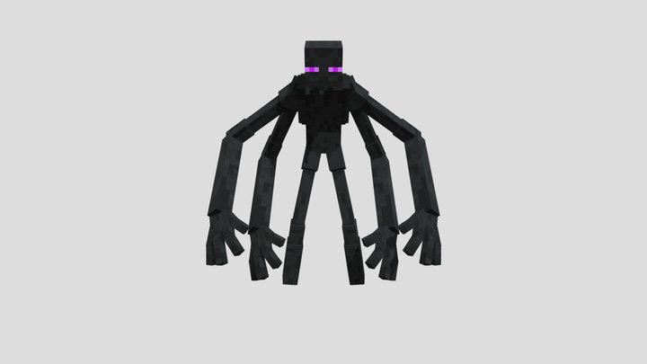 Enderman Mutant-3 3D Model