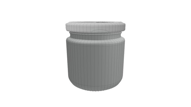 Glass Can 3D Model