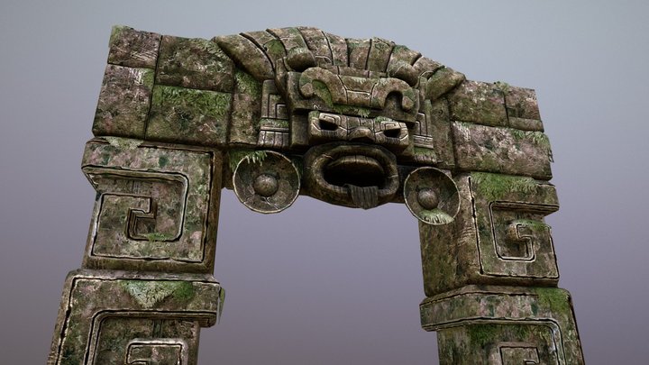 Archway | Oceanus' Opale Shrine 3D Model