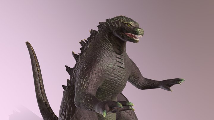 Godzilla 3D Model