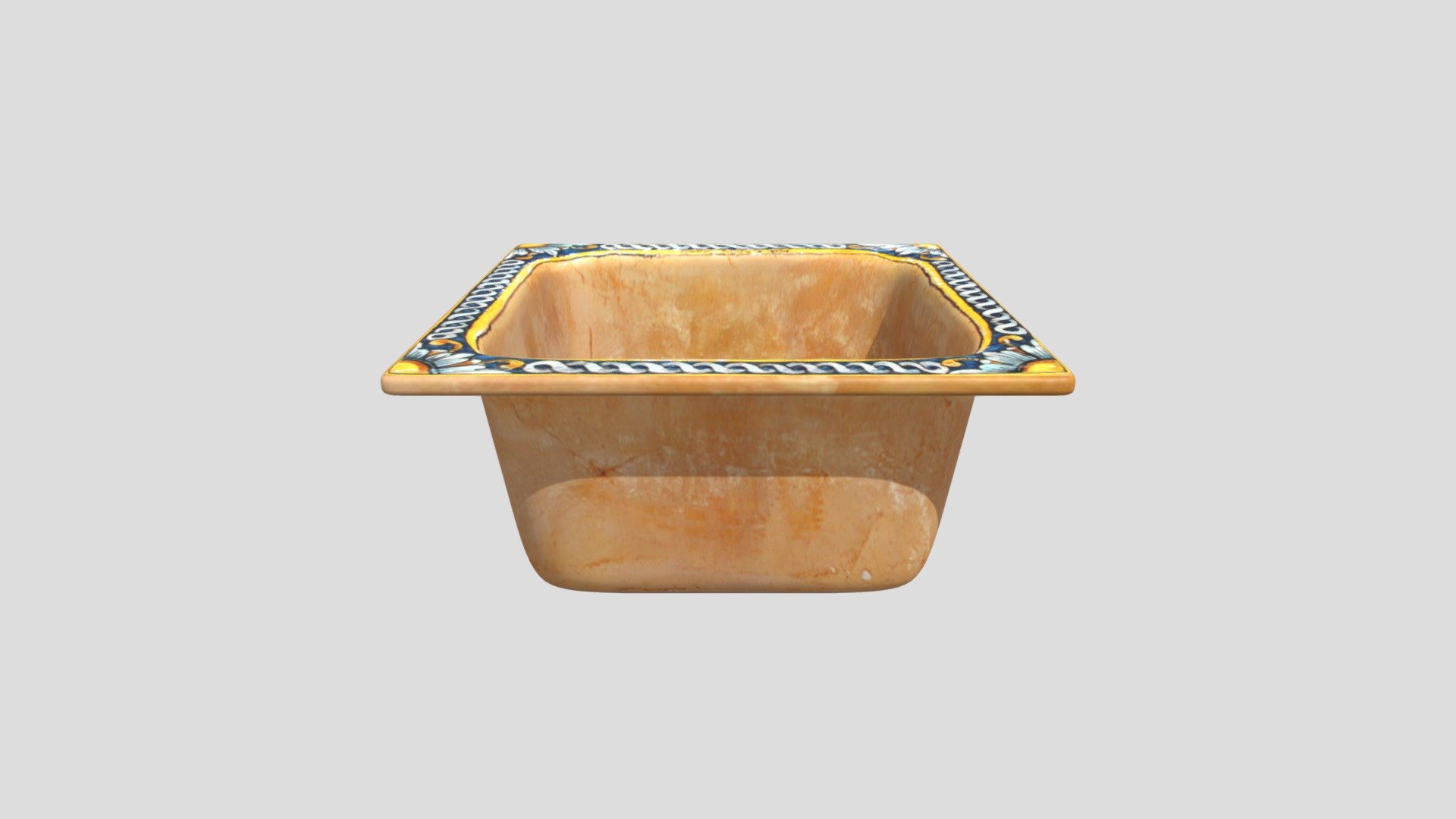 FIOREBLU - SQUARE COUNTERTOP SINK