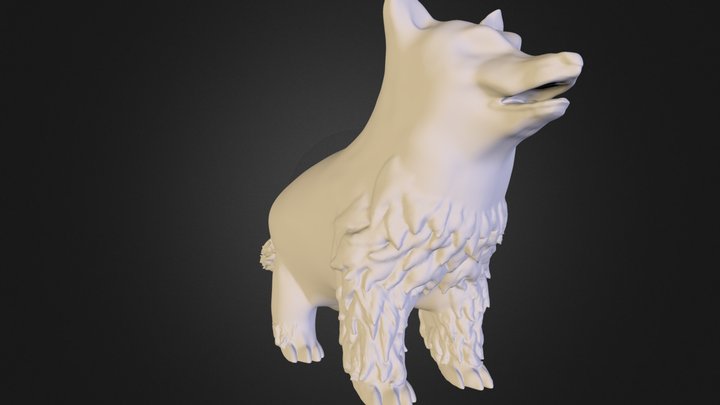 wolf model 3D Model