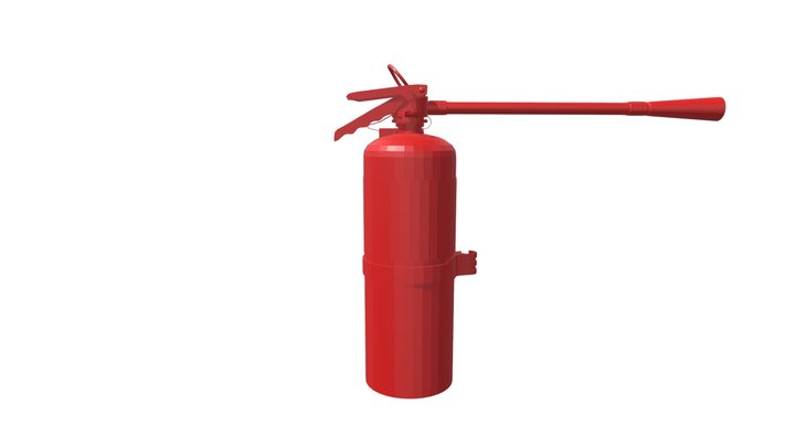 Fire Extinguisher 3D Model