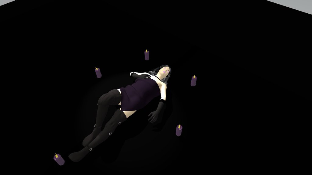 Witch in Bedroom