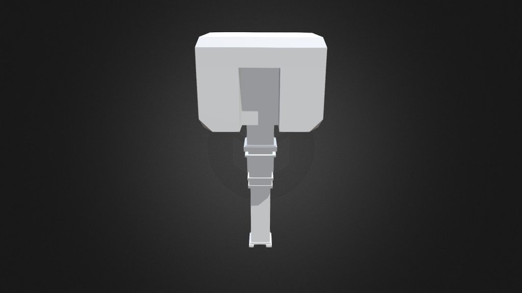 LowPoly | Hammer | 1 - 3D model by ScienceHerWay [1433729] - Sketchfab