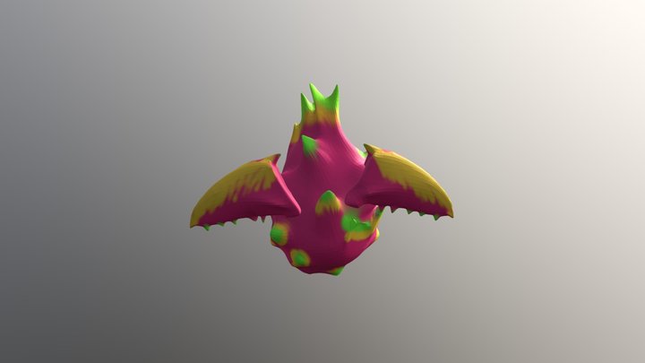Fruit Dragon 3D Model