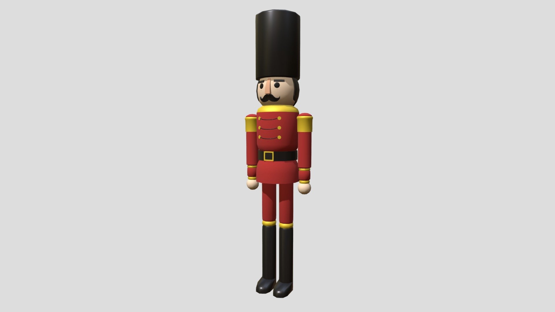 Nutcracker Buy Royalty Free 3D model by ApprenticeRaccoon [1434bfa