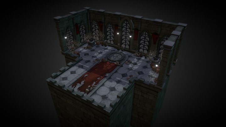 Castle Dungeon_CP 3D Model