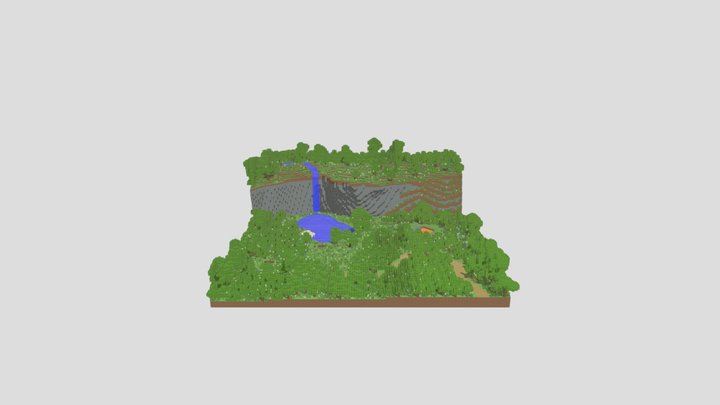 Array Made to remember Inferior Minecraft-map 3D models - Sketchfab