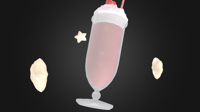 Milkshake 3D Model
