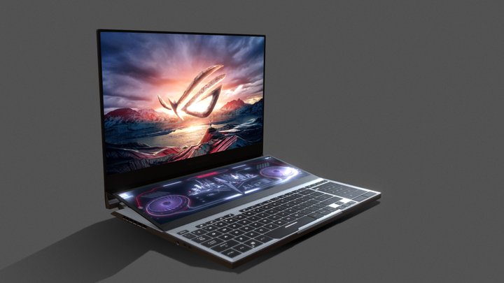 ASUS ROG Zephyrus Duo 15 3D Model