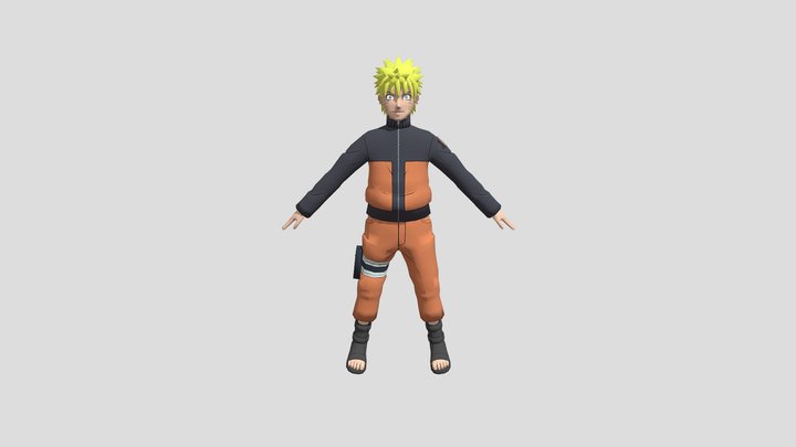 naruto 3D Model