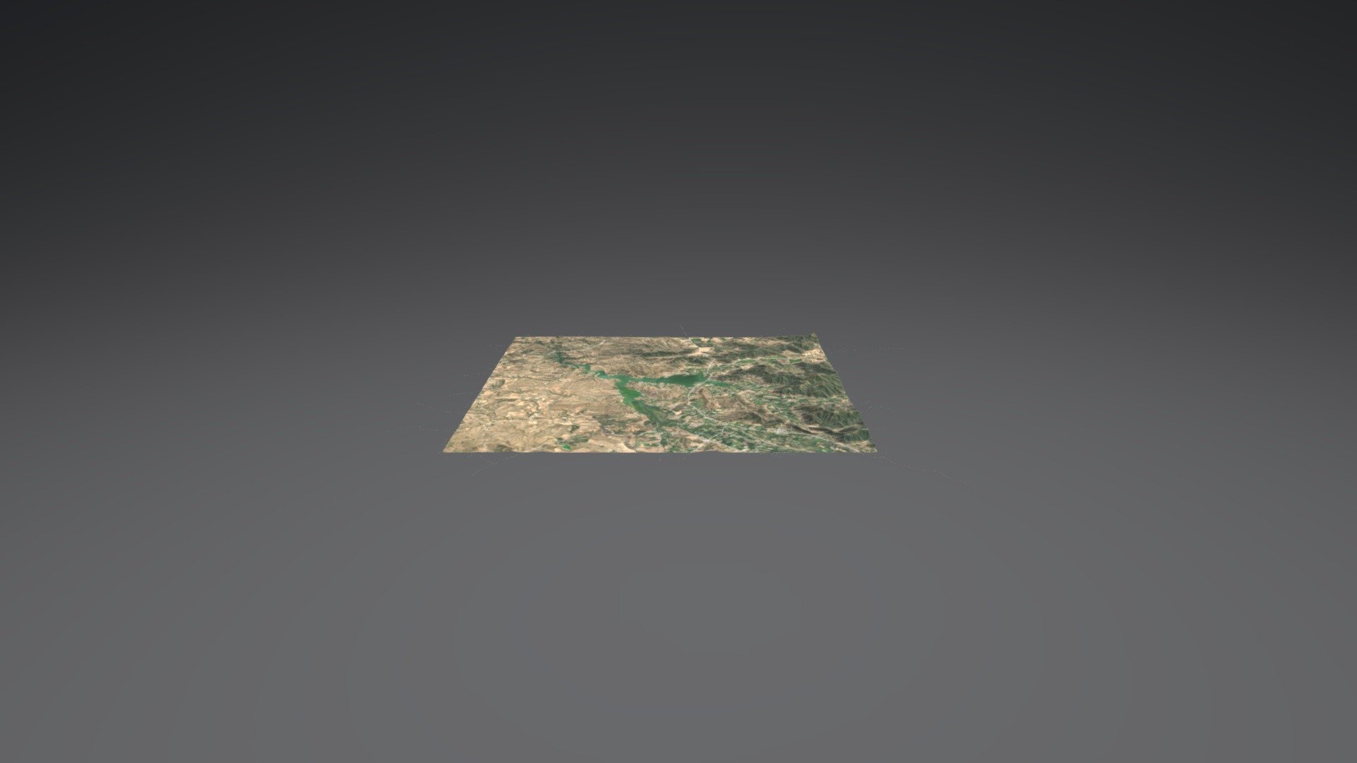 Modelo lago rapel — Sketchfab embed 3D viewer